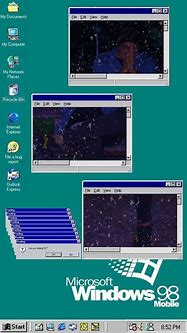Image result for Windows 98 Blue Screen