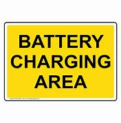 Image result for Battery-Charging Sign