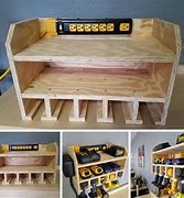 Image result for Power Tool Charging Station Work Bench