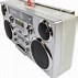 Image result for Radio Boombox Play