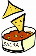 Image result for Salsa Dip Cartoon