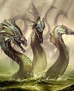 Image result for Greek Mythical Creatures Hydra