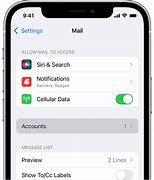 Image result for iPhone 6 Email Settings