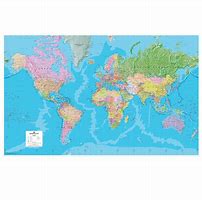 Image result for Large Wall World Map
