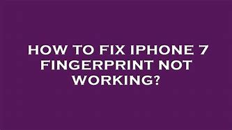 Image result for iPhone 7 Plus Fingerprint Not Working