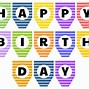 Image result for happy birthday banners print