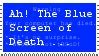 Image result for Getty Images of Blue Screen