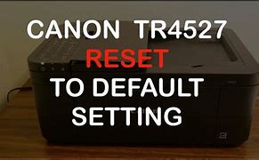 Image result for How to Reset a Canon Printer
