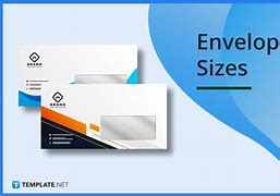 Image result for White Envelopes Sizes