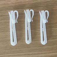 Image result for Plastic Curtain Rings and Hooks