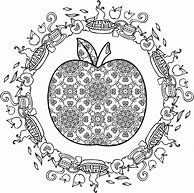 Image result for Apple Pattern Coloring Page