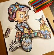 Image result for Cool Disney Character Art