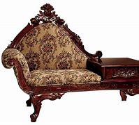 Image result for Victorian Gossip Bench with Leather Straps