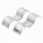 Image result for Galvanized Pipe Saddle Clamp