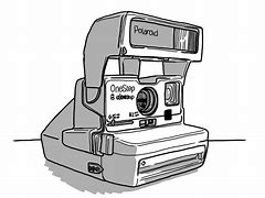 Image result for Polaroid Camera Drawing