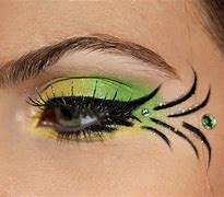 Image result for Fairy Pink and Green Eye Makeup