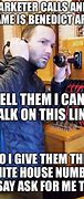 Image result for Brown Telemarketer Meme