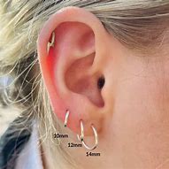 Image result for 14Mm Hoop Earrings