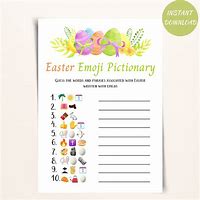 Image result for Easter Emoji Game