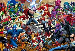 Image result for Marvel Vs. DC Wallpaper