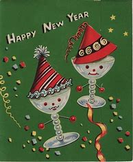 Image result for Old New Year Greeting Cards