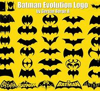 Image result for Batman Evolution Logo Font