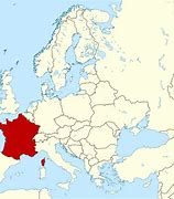 Image result for Map of Europe no France