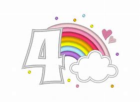 Image result for Rainbow Number 4