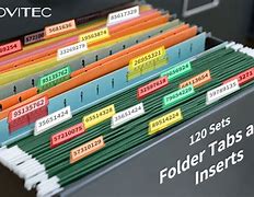 Image result for Hanging File Folder Tabs