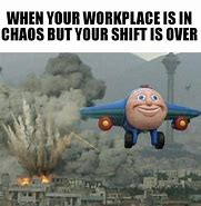 Image result for Leaving Work Meme Plane
