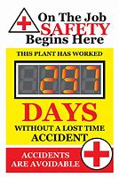 Image result for Accident Free Days. Sign