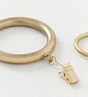 Image result for Antique Brass Curtain Rings