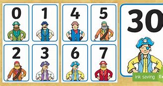 Image result for Twinkl Pirates and Numbers