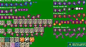 Image result for Mega Man Weapon Sprites