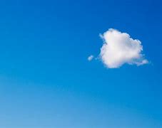Image result for One Small Cloud Blue Sky
