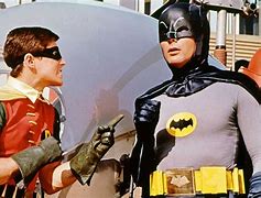Image result for Adam West Batman and Robin Climbing