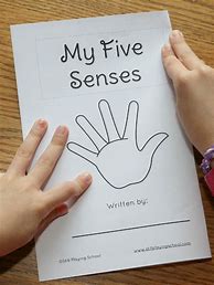 Image result for Five Senses Book Printable