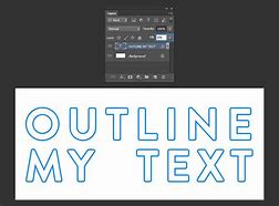 Image result for Pretty Outlines for Text