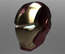 Image result for Iron Man Helmet 3D Model