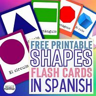 Image result for Shapes in Spanish for Preschoolers