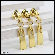 Image result for Gold Zipper Pulls