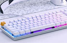 Image result for Glorious White Keyboard