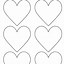 Image result for 7 Inch Heart Template
