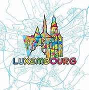 Image result for Luxembourg City Wall Art