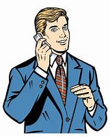 Image result for Person Talking On Wired Phone
