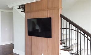 Image result for flat panel tvs flush with walls