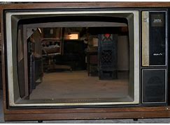 Image result for Wood RCA Colortrak TV
