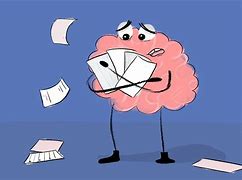 Image result for Brain and Stress Cartoon