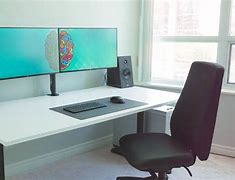 Image result for Dual Monitor Workstation