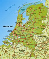 Image result for Netherlands Map
